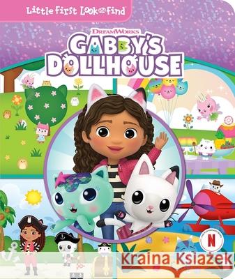 DreamWorks Gabby's Dollhouse: Little First Look and Find Pi Kids 9781503774704 Phoenix International Publications, Incorpora