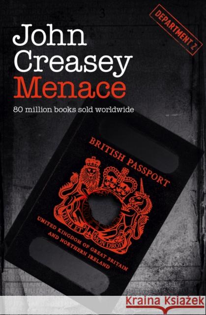 Menace: Volume 11 John Creasey 9781504091923 Open Road Media Mystery & Thri