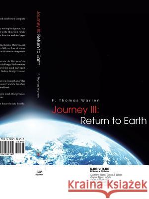 Journey III: Return to Earth F. Thomas Warren 9781504932592