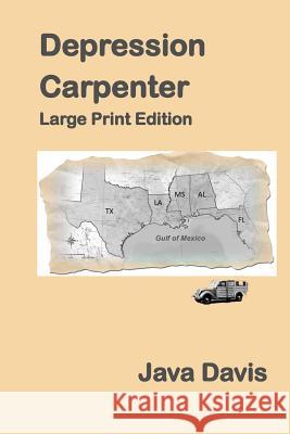 Depression Carpenter Large Print Java Davis 9781505227338 Createspace