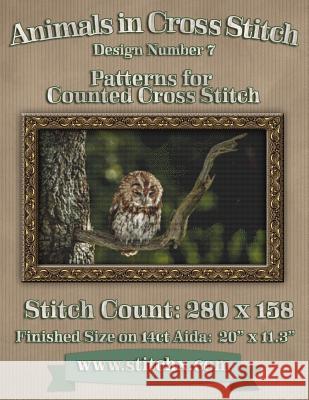 Animals in Cross Stitch: Design Number 6 Tracy Warrington Stitchx 9781505405620 Createspace