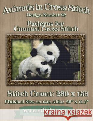 Animals in Cross Stitch: Design Number 22 Tracy Warrington Stitchx 9781505405651 Createspace