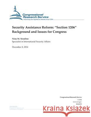 Security Assistance Reform: 