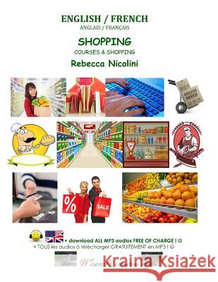 English / French: Shopping: Color version Nicolini, Rebecca 9781505641301 Createspace