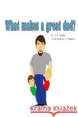 What makes a great Dad? Modesto, V. 9781505646634 Createspace
