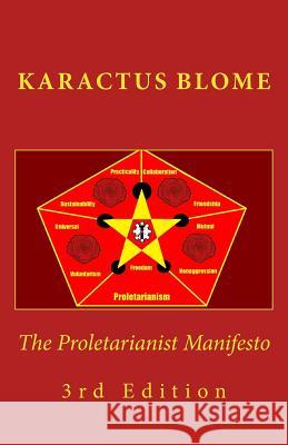 The Proletarianist Manifesto: 3rd English Edition Karactus James Blome 9781505680591