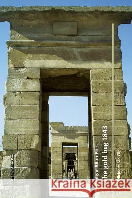 The gold bug 1843 Poe, Edgar Allan 9781505932799