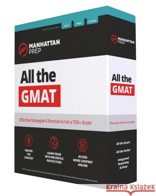 All the GMAT: Updated Syllabus for GMAT Focus 2024 + Online Starter Kit + GMAT Navigator Manhattan Prep 9781506219707