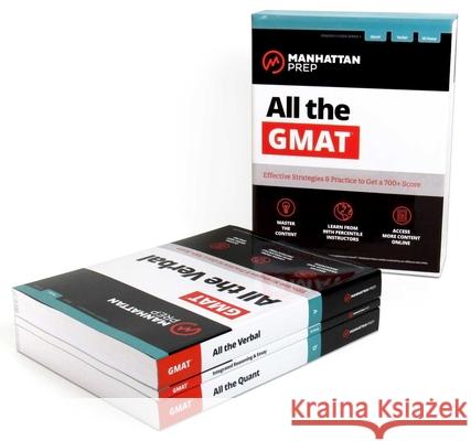 Complete GMAT Strategy Guide Set Manhattan Prep 9781506219707 
