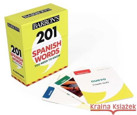 201 Spanish Words You Need to Know Flashcards Theodore Kendris 9781506261942