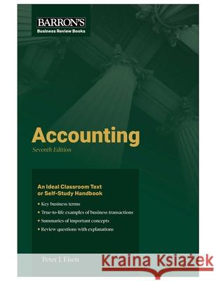 Accounting Peter J. Eisen 9781506296296 Barrons Educational Services