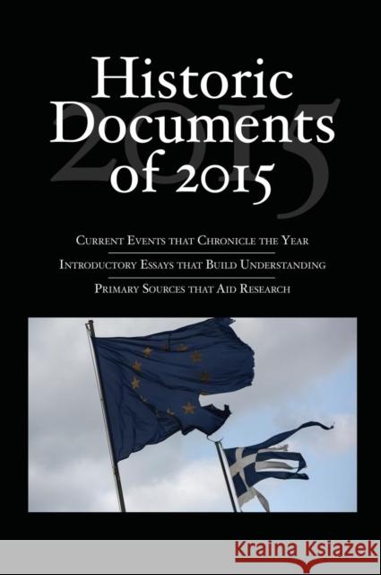 Historic Documents of 2015 Heather L. Kerrigan 9781506333519 CQ Press