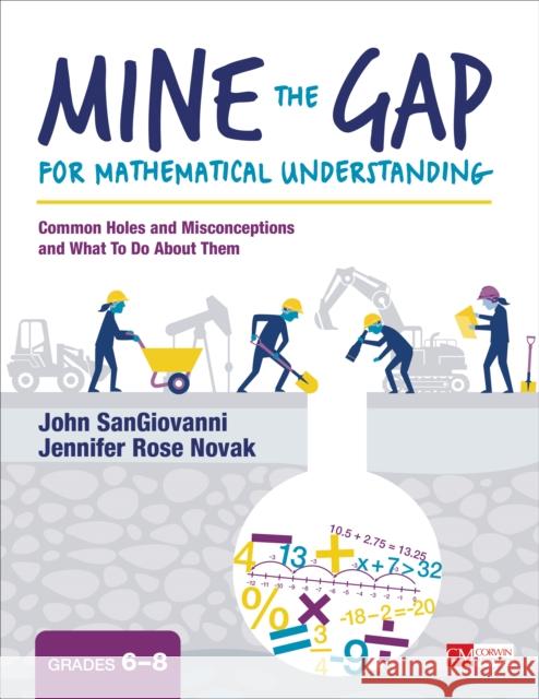 Mine the Gap for Mathematical Understanding, Grades 6-8: Common Holes and Misconceptions and What to Do about Them John J. Sangiovanni Jennifer Rose Novak 9781506379821