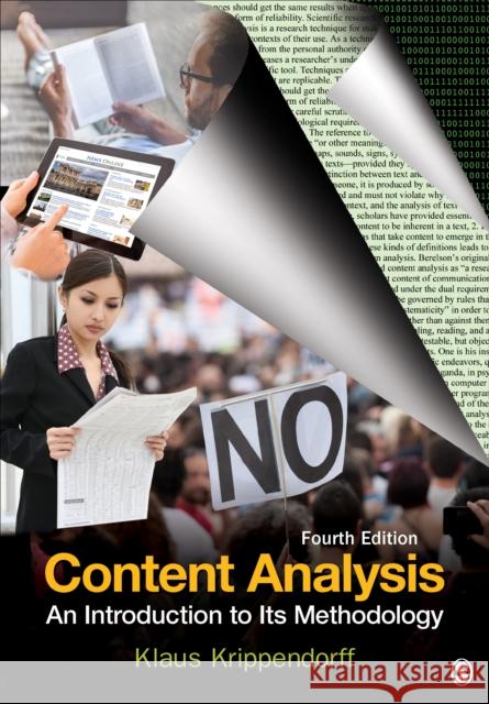 Content Analysis: An Introduction to Its Methodology Klaus Krippendorff 9781506395661 SAGE Publications Inc