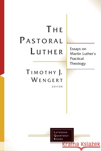 The Pastoral Luther Timothy J. Wengert 9781506427232 Augsburg Fortress Publishing