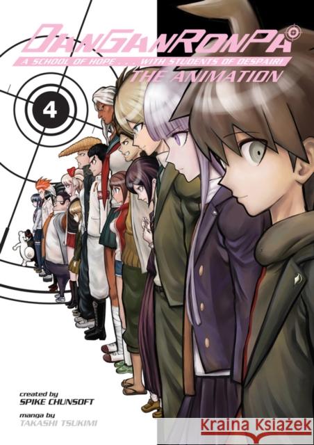 Danganronpa: The Animation Volume 4 Takashi Tsukimi Takashi Tsukimi Spike Chunsoft 9781506701363