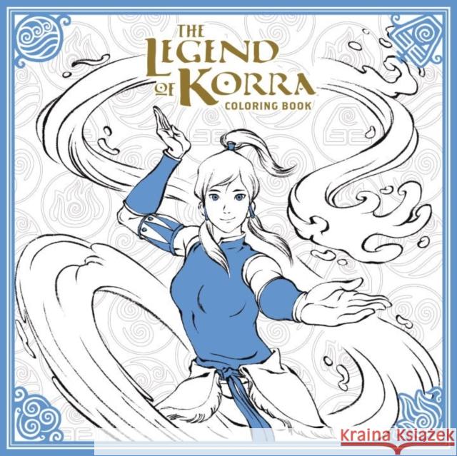 The Legend of Korra Coloring Book Nickelodeon 9781506702469