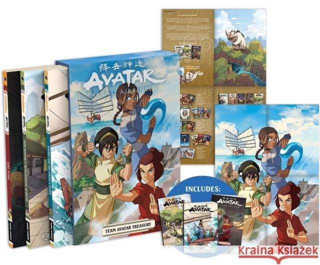 Avatar: The Last Airbender--Team Avatar Treasury Boxed Set (Graphic Novels) Hicks, Faith Erin 9781506732053 Dark Horse Comics,U.S.