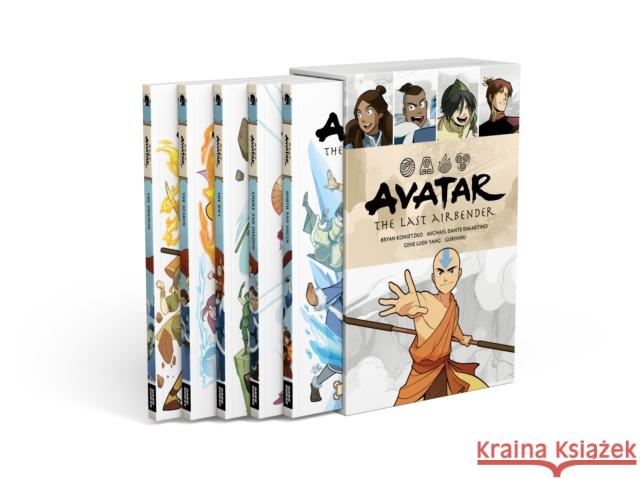 Avatar: The Last Airbender Omnibus Boxed Set Gene Luen Yang Gurihiru 9781506746760