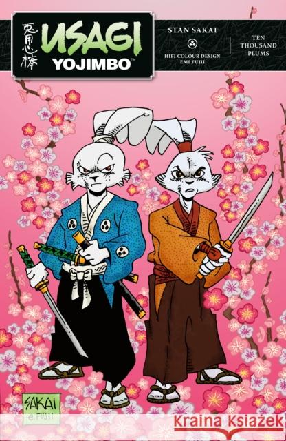 Usagi Yojimbo Volume 41: Ten Thousand Plums Hifi Colour Design 9781506750705 Dark Horse Books