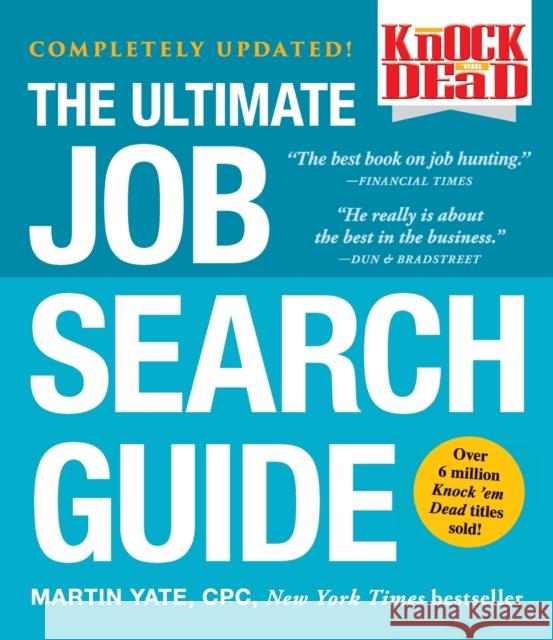 The Ultimate Job Search Guide Martin Yate 9781507205358 Adams Media Corporation