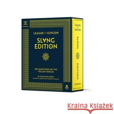 League of the Lexicon: Slang Edition: 500 Questions on the Vulgar Tongue Two Brothers Games 9781507225004 Adams Media Corporation