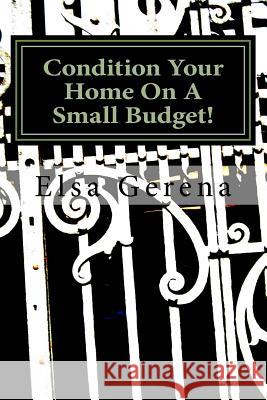 Condition Your Home On A Small Budget!: Real Estate Best Practices Gerena, Elsa 9781507655214 Createspace