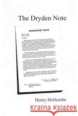 The Dryden Note Henry Hollensbe 9781507813379 Createspace