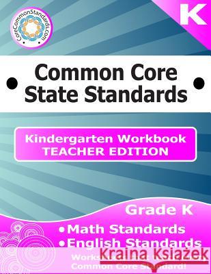 Kindergarten Common Core Workbook - Teacher Edition Have Fun Teaching 9781508645757 Createspace