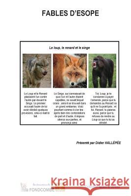 Fables d'Esope Esope                                    Didier Hallepee 9781508886822 Createspace