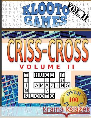 KLOOTO Games CrissCross Volume II Rea, Cyrus F. 9781508894230 Createspace Independent Publishing Platform