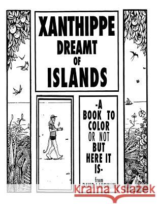 Xanthippe Dreamt of Islands: A book to color (or not) Laughlin, David 9781508977551