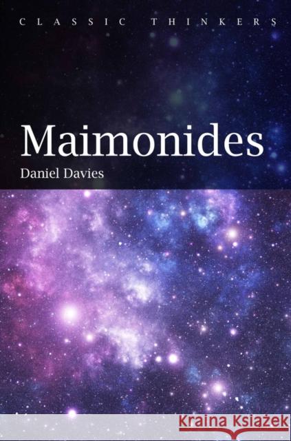 Maimonides Daniel Davies 9781509522910 John Wiley and Sons Ltd