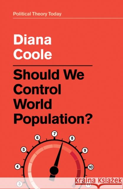 Should We Control World Population? Diana Coole 9781509523405 Polity Press
