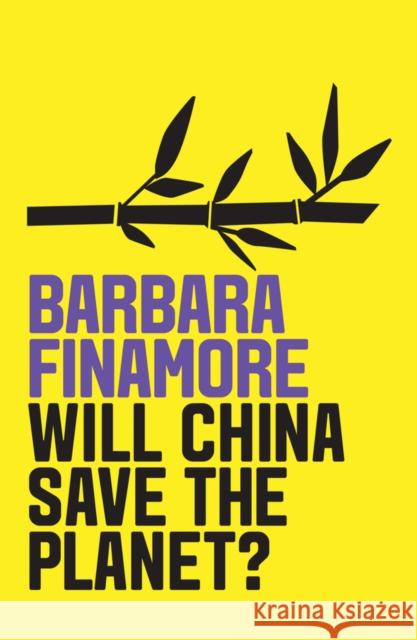 Will China Save the Planet? Barbara Finamore 9781509532636