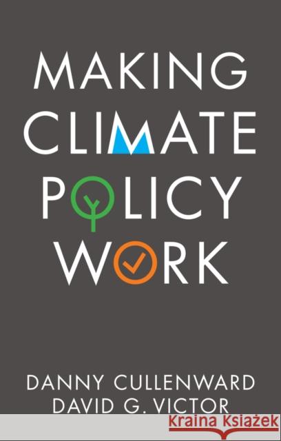 Making Climate Policy Work David G. Victor 9781509541799 Polity Press