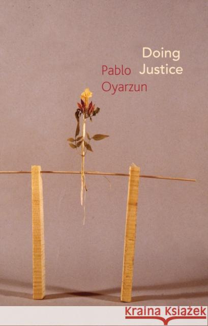 Doing Justice: Three Essays on Walter Benjamin Oyarzun, Pablo 9781509541973 Polity Press