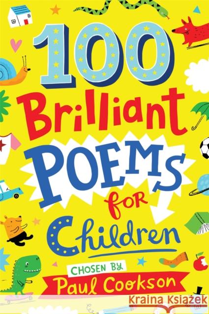 100 Brilliant Poems For Children Paul Cookson 9781509824168