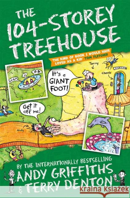 The 104-Storey Treehouse Griffiths, Andy 9781509833771 Pan Macmillan