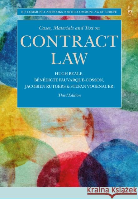 Cases, Materials and Text on Contract Law Beale, Hugh 9781509912575