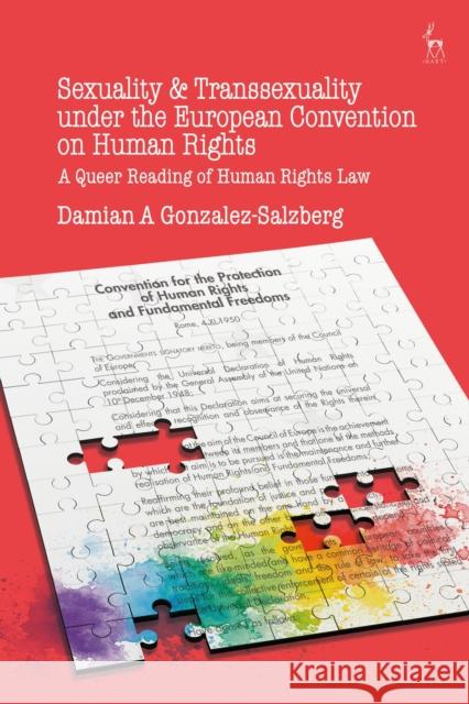 Sexuality and Transsexuality Under the European Convention on Human Rights: A Queer Reading of Human Rights Law Damian A. Salzberg 9781509914937 Hart Publishing