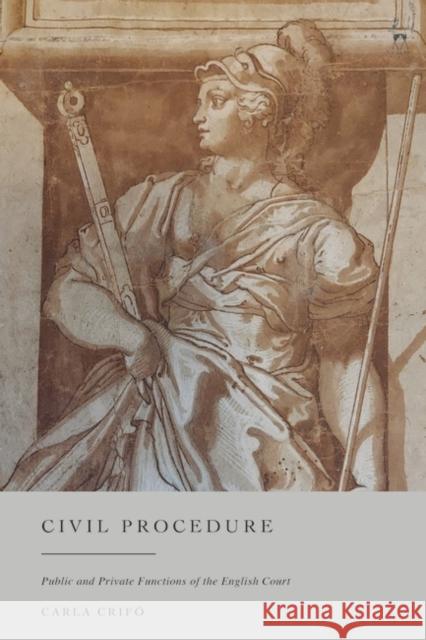 Civil Procedure Carla (Universitty of Leicester UK) Crifo 9781509932627 Bloomsbury Publishing PLC
