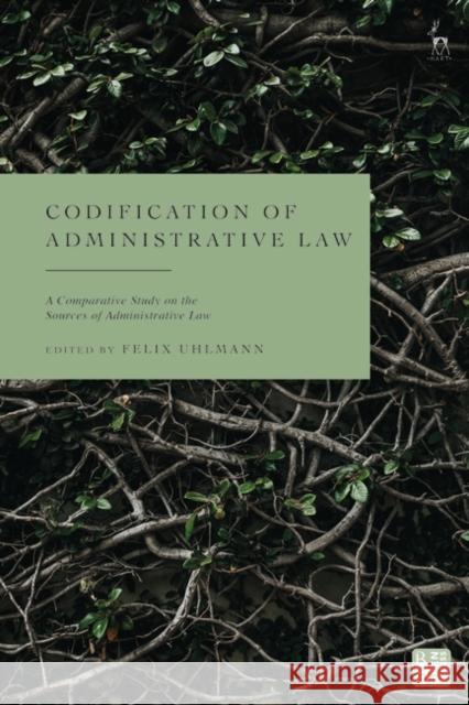 Codification of Administrative Law: A Comparative Study on the Sources of Administrative Law Felix Uhlmann 9781509954964 Bloomsbury Publishing PLC