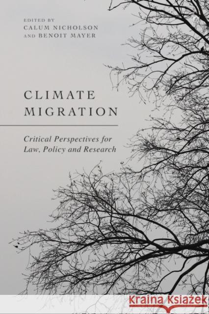 Climate Migration  9781509961740 Bloomsbury Publishing PLC