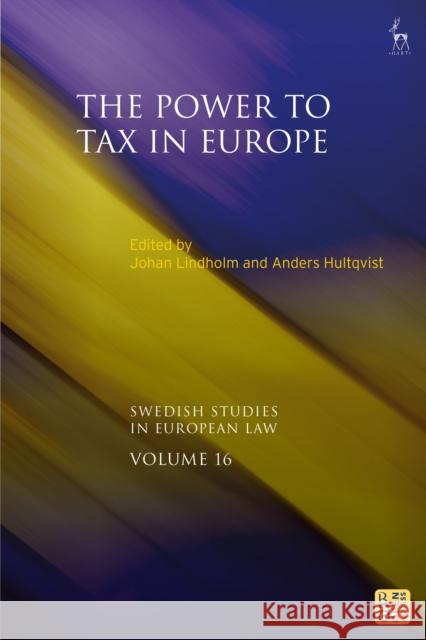 The Power to Tax in Europe  9781509964017 Bloomsbury Publishing PLC