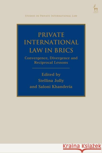 Private International Law in BRICS  9781509966141 Bloomsbury Publishing PLC