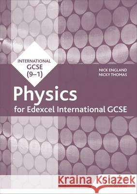 Edexcel International GCSE Physics Workbook England, Nick|||Thomas, Nicky 9781510405660 Hodder Education