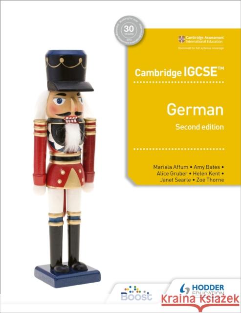 Cambridge IGCSE™ German Student Book Second Edition Zoe Thorne 9781510447561