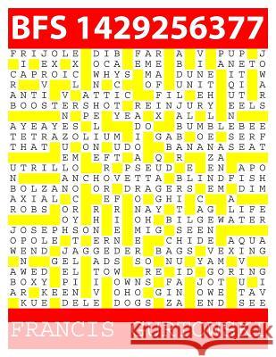 Bfs 1429256377: A BFS Puzzle Gurtowski, Francis 9781511815475