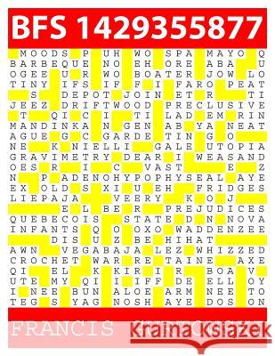 Bfs 1429355877: A BFS Puzzle Gurtowski, Francis 9781511817929